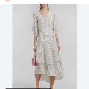 Ganni Silk Wilkie Dress